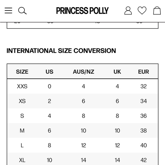 Princess Polly Cream Ribbed Tee - Picture 6 of 7